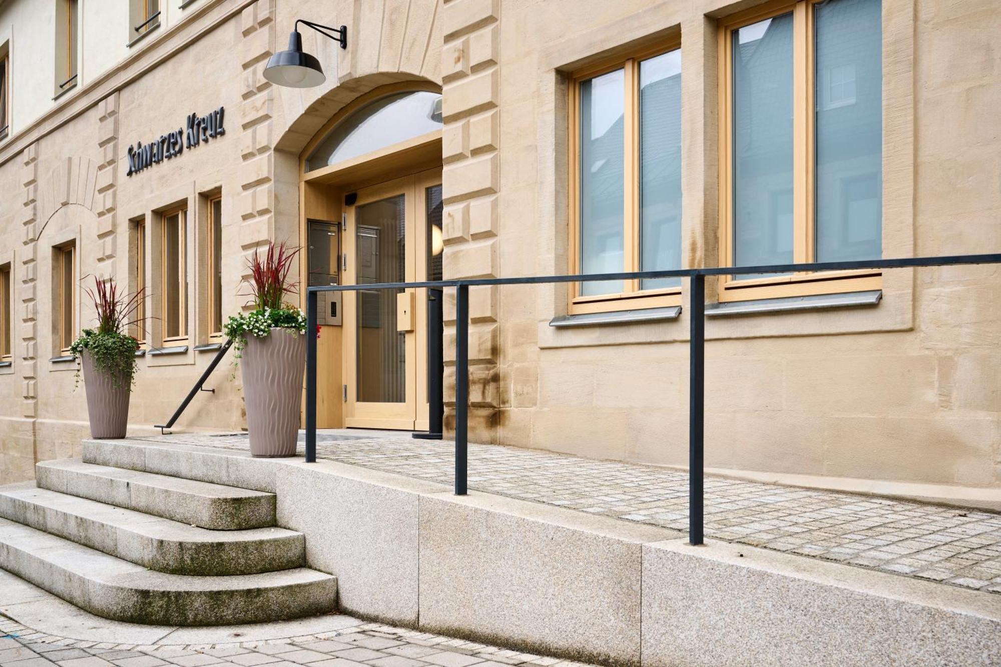 Schwarzes Kreuz Gasthaus Pension Teuschnitz Exteriér fotografie